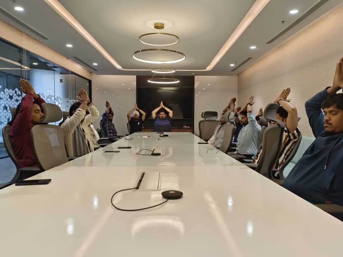 corporate yoga classes in Bangalore